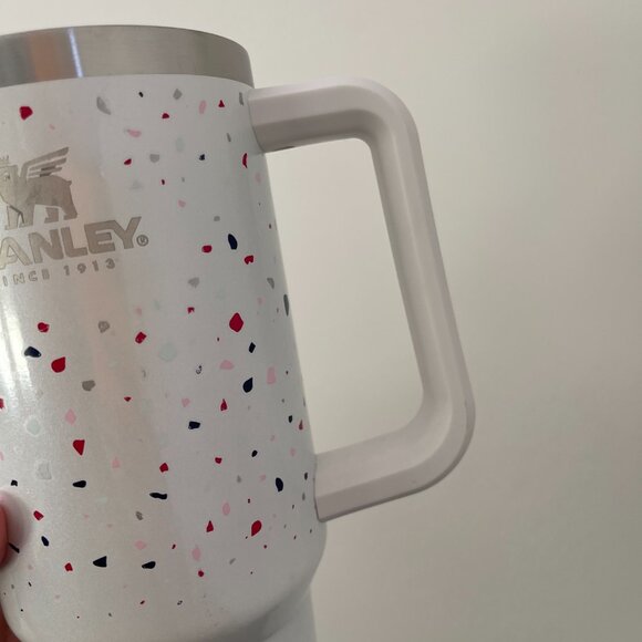 Limited Edition *RARE* Stanley 40oz Terrazzo White - Picture 4 of 4